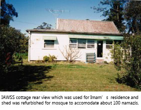 Cottage rear view entrance 1985